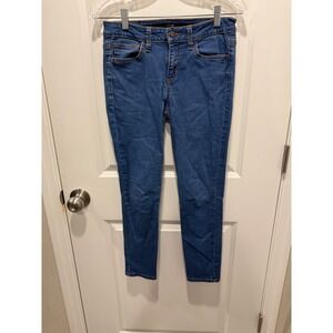 Joe's Jeans Womens The High Water Skinny Cropped Jeans Skye Blue 27